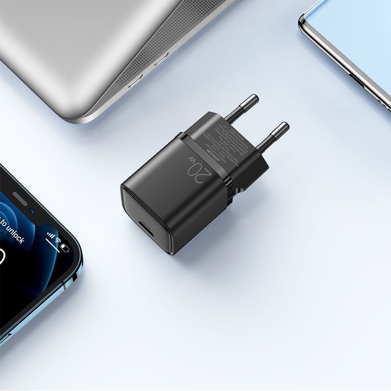 Joyroom L - P202 Οικιακός Φορτιστής Γρήγορης Φόρτισης 20W - Black