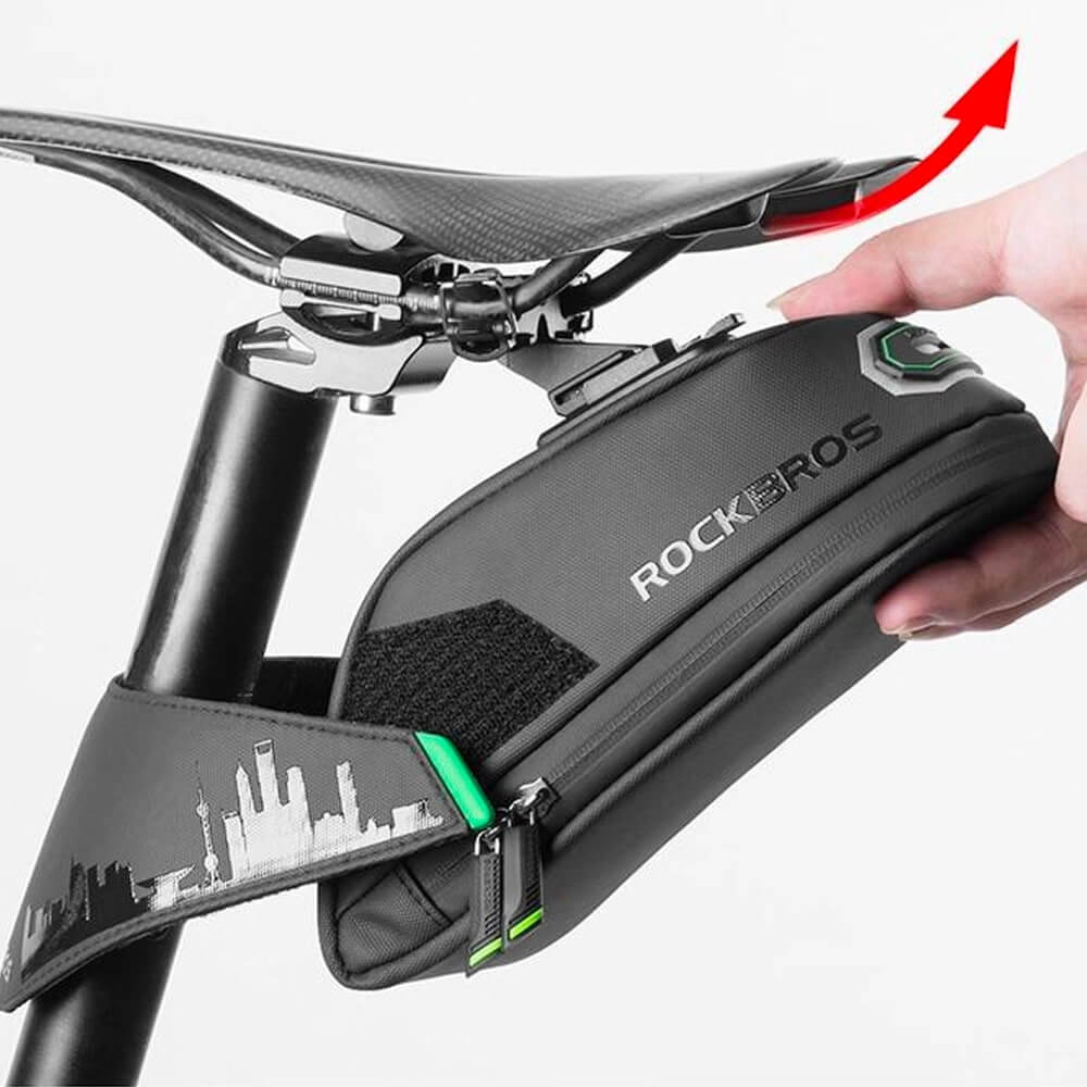 RockBros C27 - 1 Bike Storage Bag - Universal Τσάντα Αποθήκευσης για Ποδήλατο 1,5L - Black