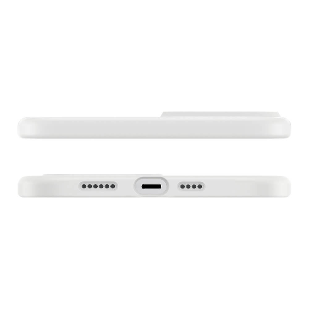Baseus iPhone 13 Pro Liquid Gel Θήκη Σιλικόνης Rubber - White - ARYT000402