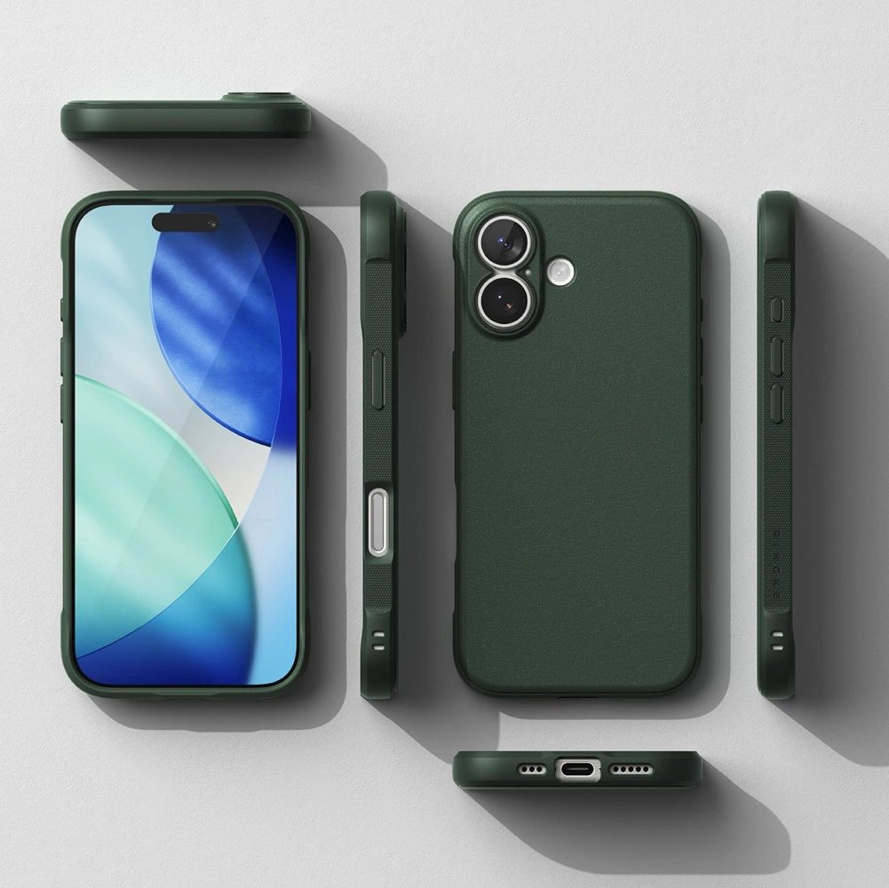 Ringke iPhone 17 Onyx Θήκη Σιλικόνης - Dark Green