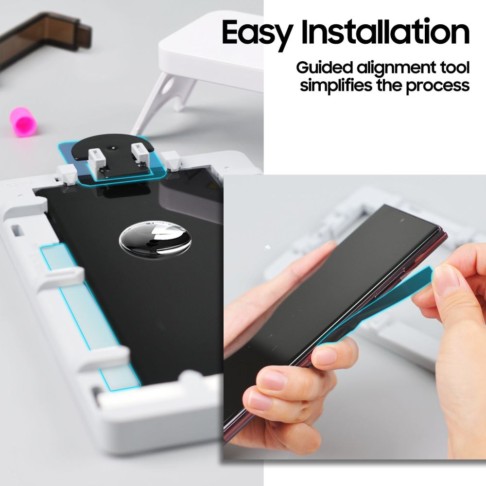 Whitestone Samsung Galaxy S23 Ultra Dome Glass 9H 2.5D Αντιχαρακτικό Γυαλί Οθόνης - 2 Τεμάχια - Διάφανα