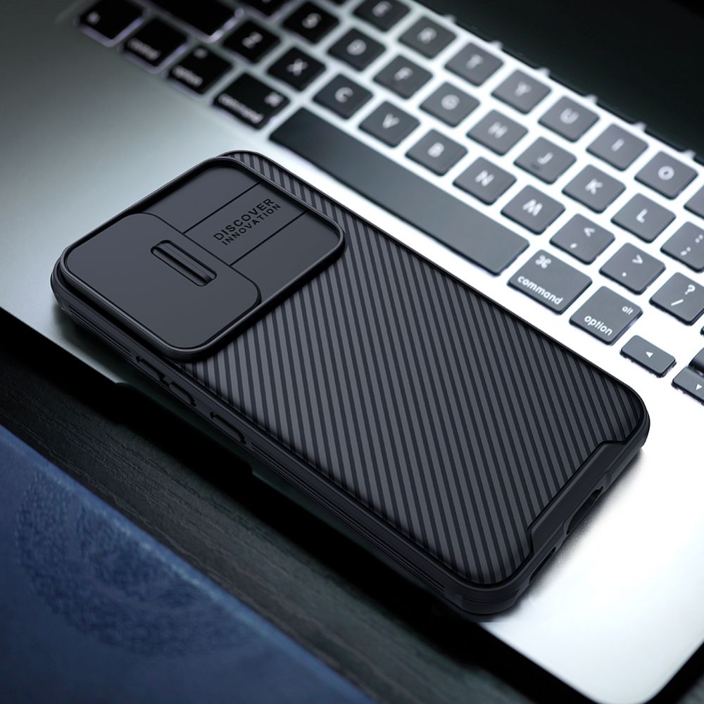 Nillkin Samsung Galaxy S22 Plus CamShield Pro Σκληρή Θήκη με Κάλυμμα για την Κάμερα - Black