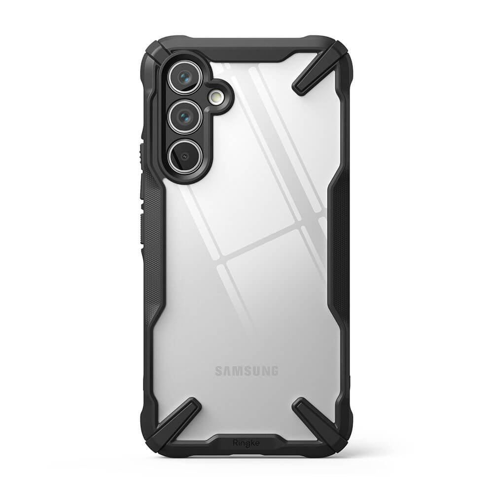 Ringke Samsung Galaxy A54 5G Fusion X Σκληρή Θήκη με Πλαίσιο Σιλικόνης - Black