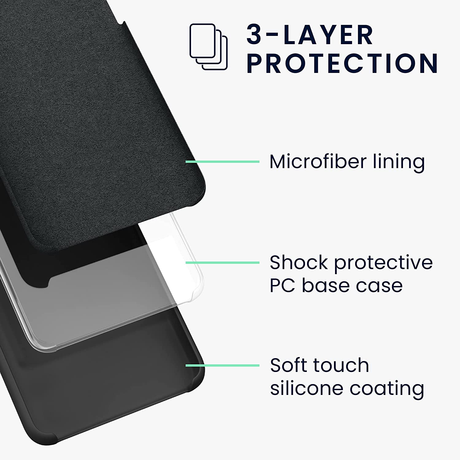 KW Samsung Galaxy A54 5G Θήκη Σιλικόνης Rubberized TPU - Blueberry - 60795.186