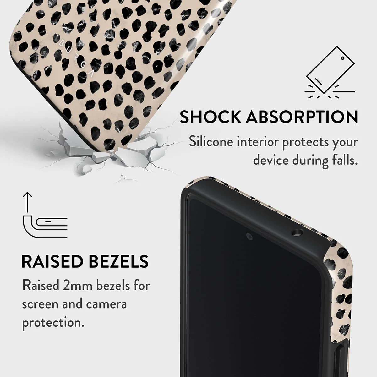 Burga Samsung Galaxy A53 5G Fashion Tough Σκληρή Θήκη - Almond Latte