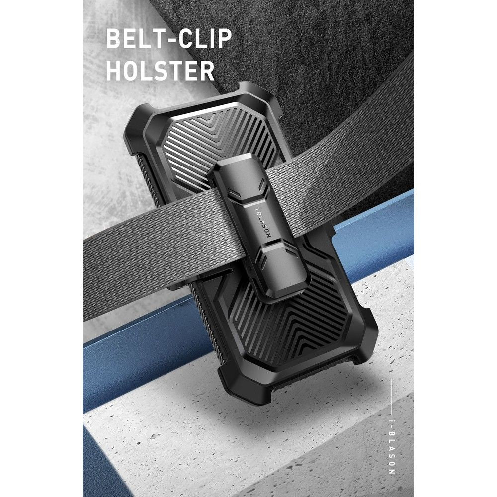 Supcase Samsung Galaxy S23 Ultra Armorbox 2 Σκληρή Θήκη με Προστασία Οθόνης και Stand - Black