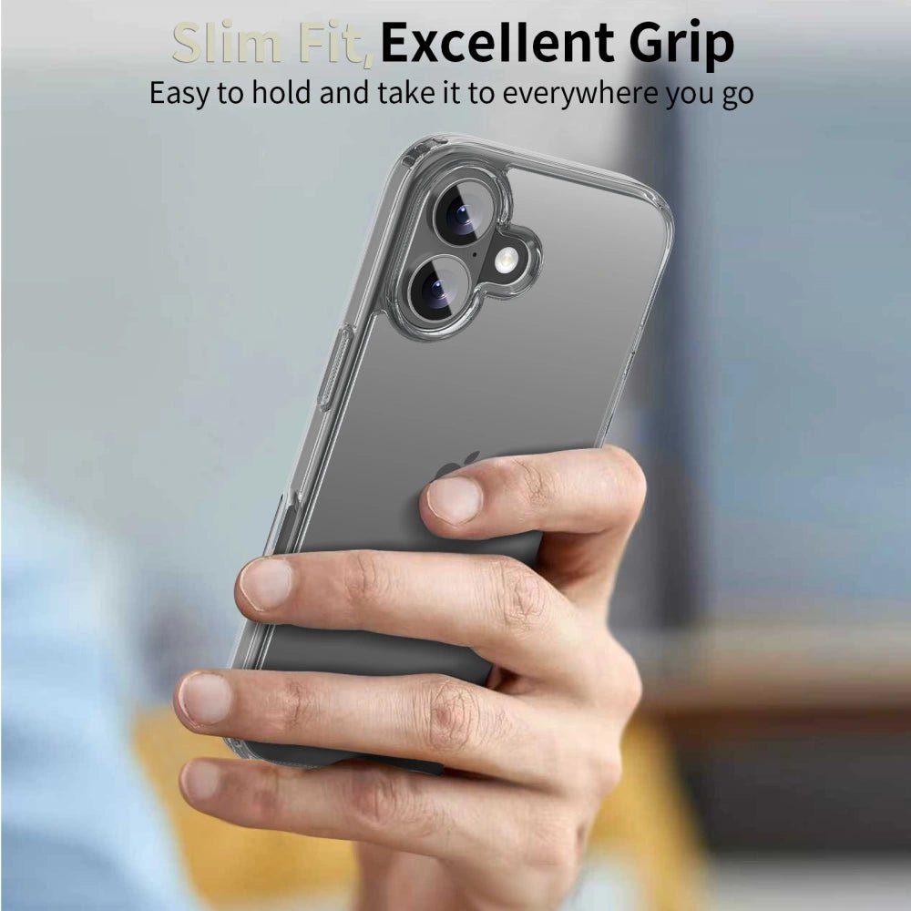 Tech - Protect iPhone 17 Flexair Hybrid - Σκληρή Θήκη με Πλαίσιο Σιλικόνης - Διάφανη