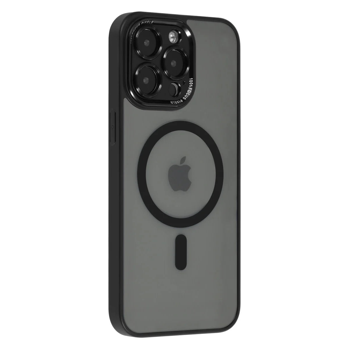 Tuniq iPhone 15 Pro Max - MagSafe Σκληρή Θήκη με Πλαίσιο Σιλικόνης - Μαύρο Ματ