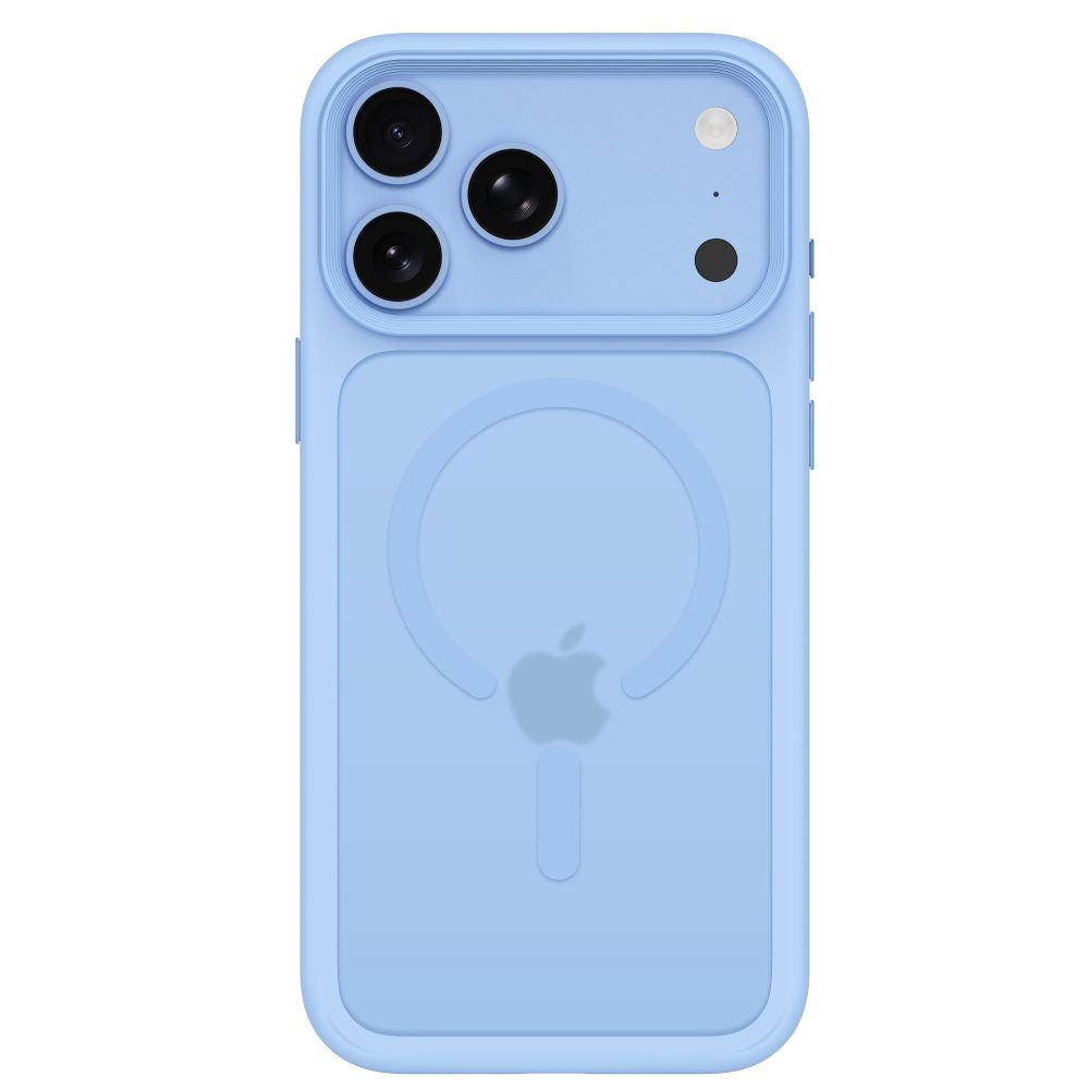 Tech-Protect iPhone 18 Pro / iPhone 17 Pro - Σκληρή Θήκη MagSafe με Πλαίσιο Σιλικόνης - MagMat MagSafe CC - Matte Light Blue
