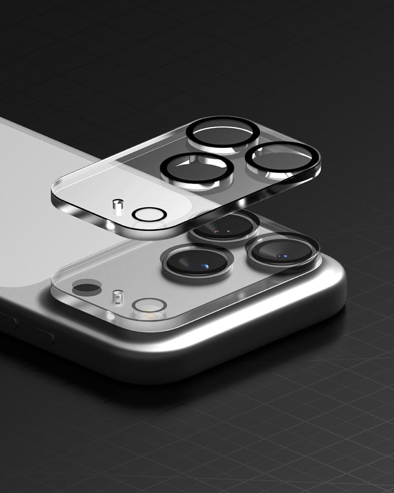 Ringke iPhone 18 Pro - Αντιχαρακτικό Γυαλί για την Κάμερα - Camera Full Cover - 2 Τεμάχια - Clear