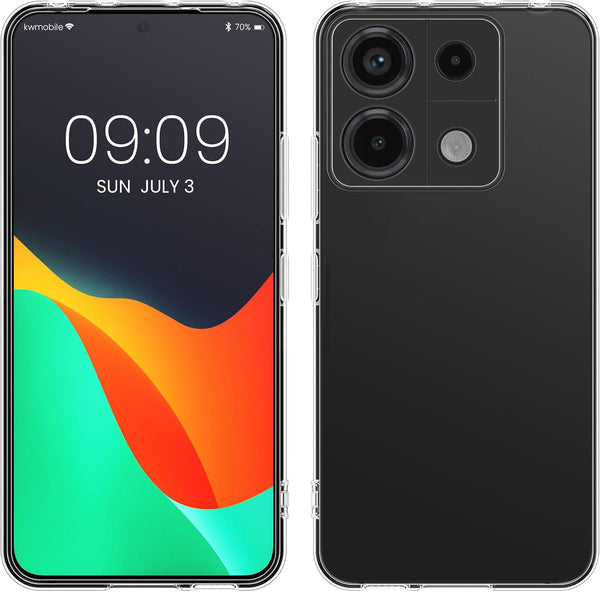 KW Xiaomi Redmi Note 13 Pro 5G / Poco X6 5G Θήκη Σιλικόνης Crystal TPU - Διάφανη