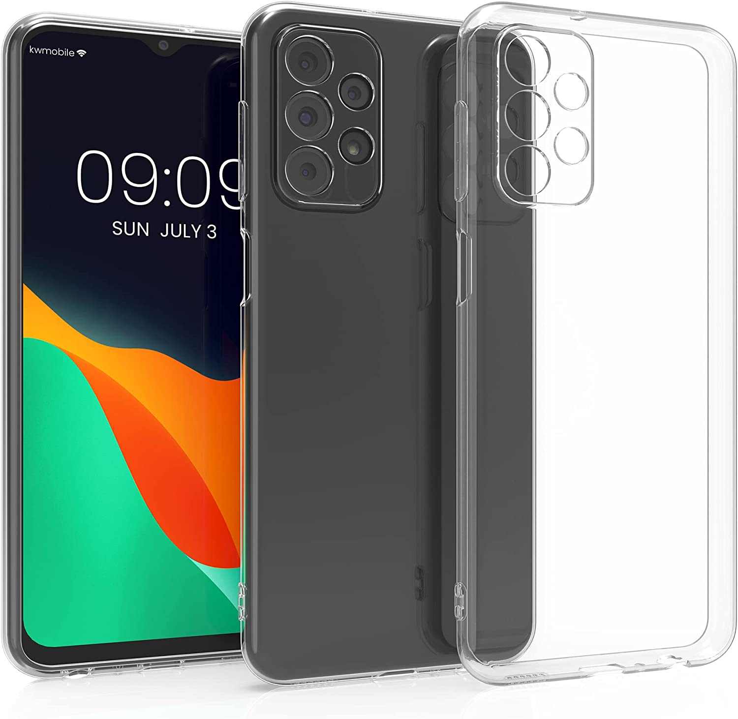 KW Samsung Galaxy A23 5G Θήκη Σιλικόνης TPU - Διάφανη - 58326.03