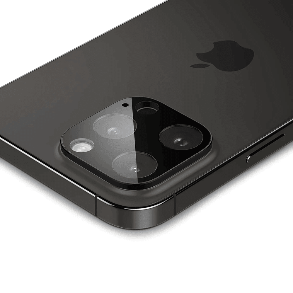Techsuit iPhone 14 Pro / iPhone 14 Pro Max Camera Protector Αντιχαρακτικό Γυαλί για την Κάμερα - Black
