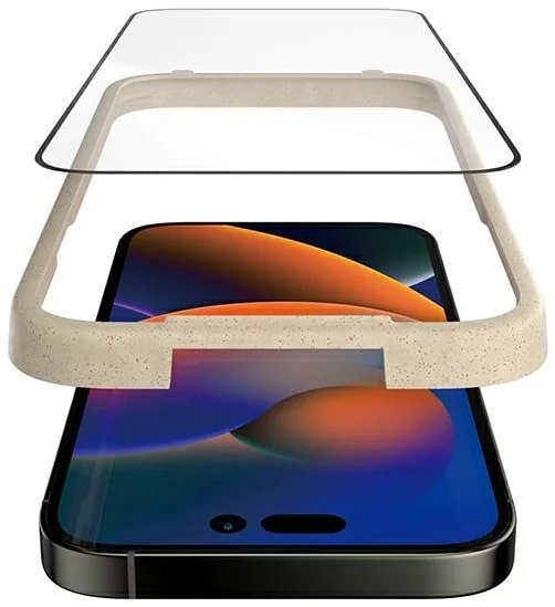 PanzerGlass iPhone 14 Pro Max Ultra - Wide Fit Anti - reflective Antibacterial Easy Aligner Full Screen Αντιχαρακτικό Γυαλί Οθόνης - Black