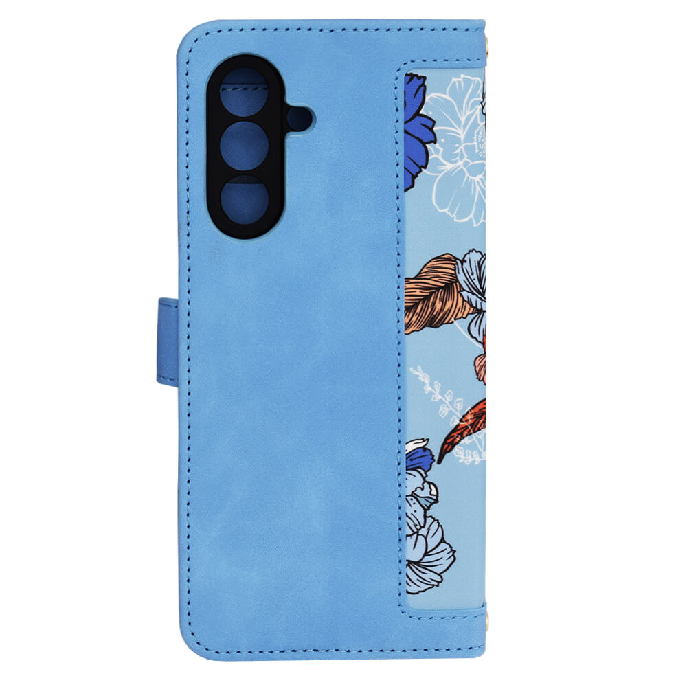 Techsuit Samsung Galaxy A56 5G - FlipCraft - Θήκη Πορτοφόλι από Δερματίνη - Vibrant Blue