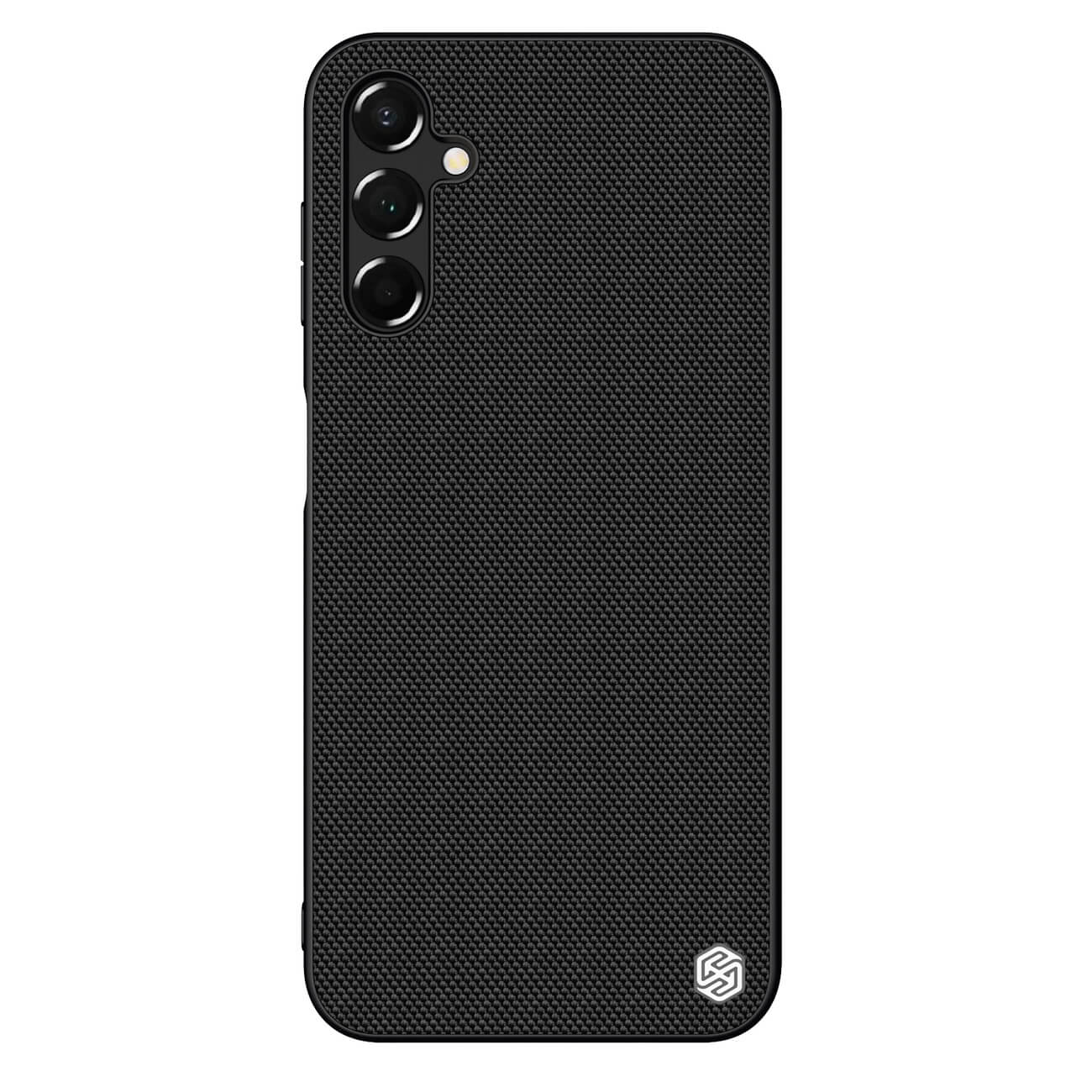 Nillkin Samsung Galaxy A14 5G Textured Case Σκληρή Θήκη με Πλαίσιο Σιλικόνης - Black