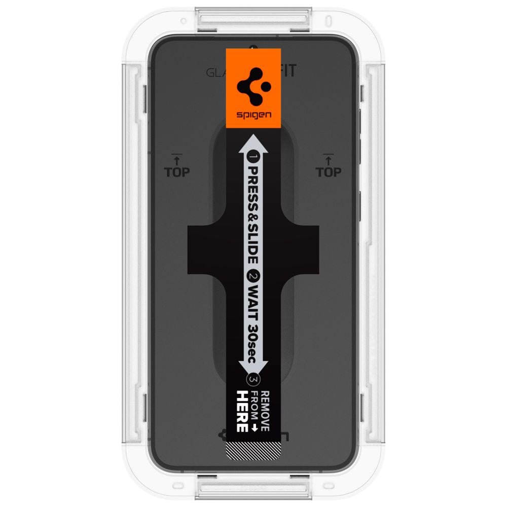 Spigen Samsung Galaxy S23+ Glas.TR EZ Fit 0.2mm 2.5D 9H Tempered Glass Αντιχαρακτικό Γυαλί Οθόνης - 2 Τεμάχια - Clear - AGL05952