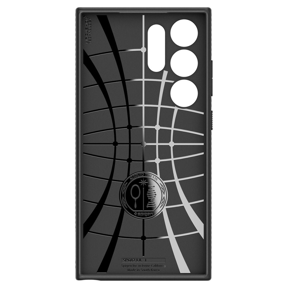 Spigen Samsung Galaxy S24 Ultra Liquid Air Θήκη Σιλικόνης - Matte Black