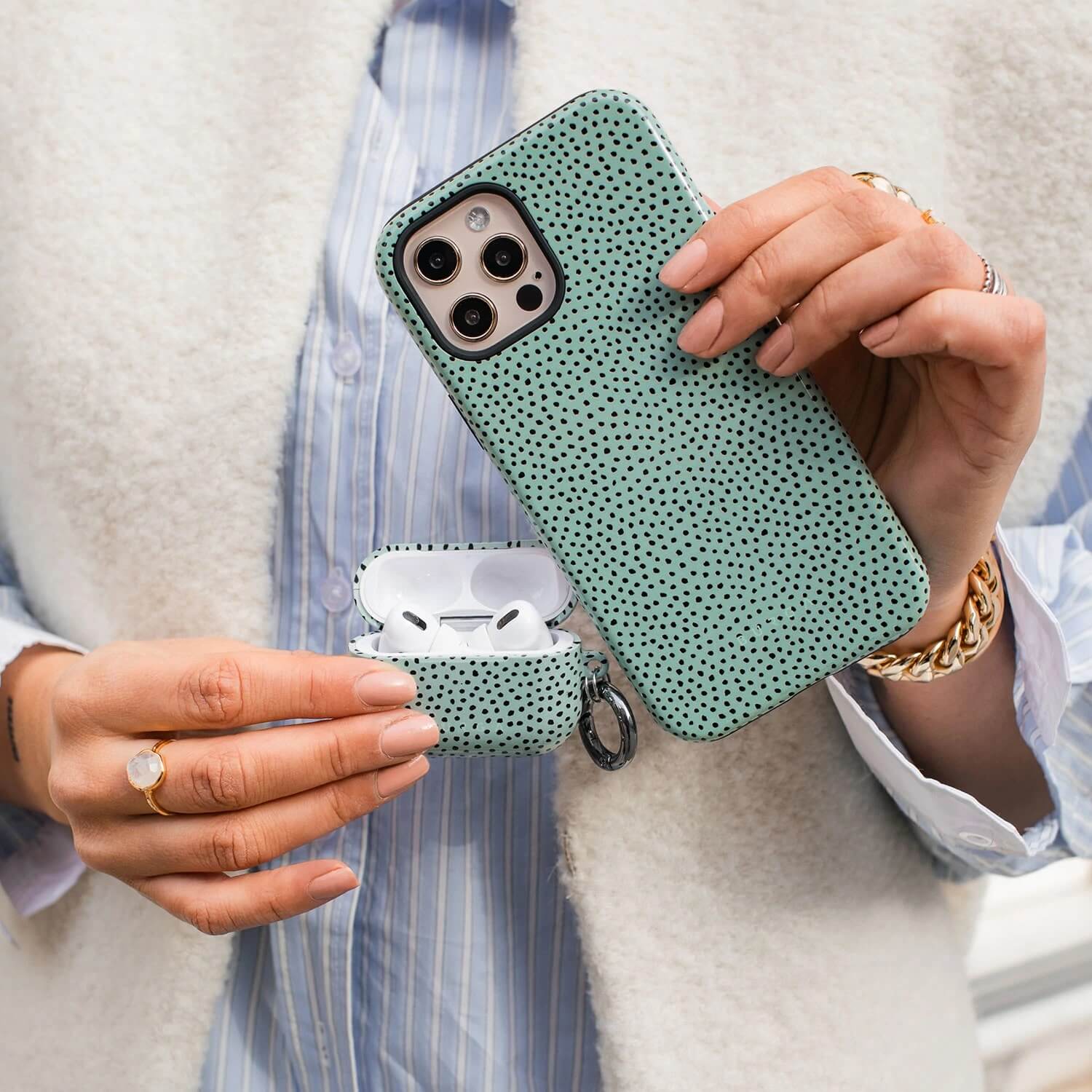 Burga Samsung Galaxy S22 Plus Fashion Tough Σκληρή Θήκη - Mint Gelato
