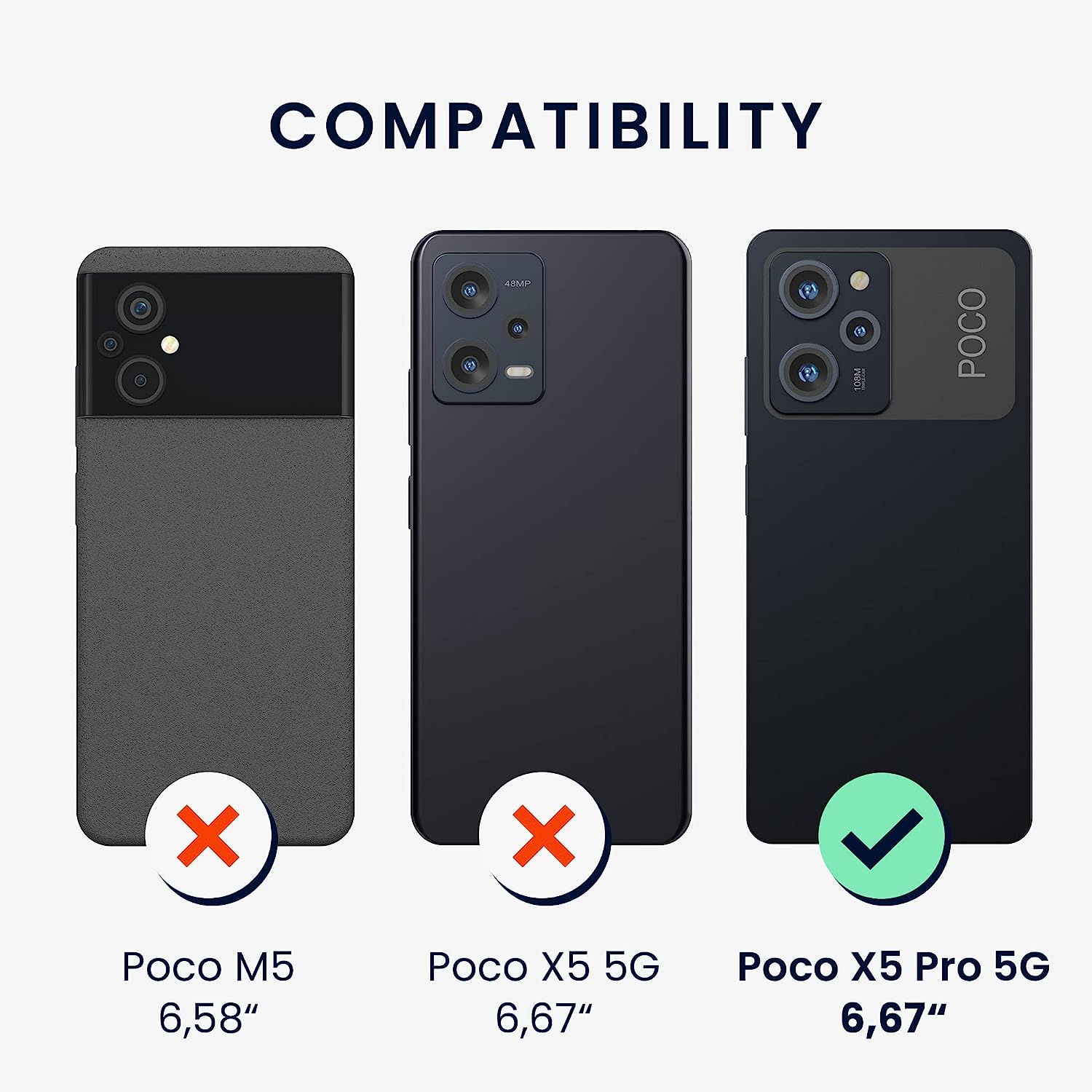 KW Xiaomi Poco X5 Pro 5G Θήκη Σιλικόνης Rubberized TPU - Dark Rose - 60898.167