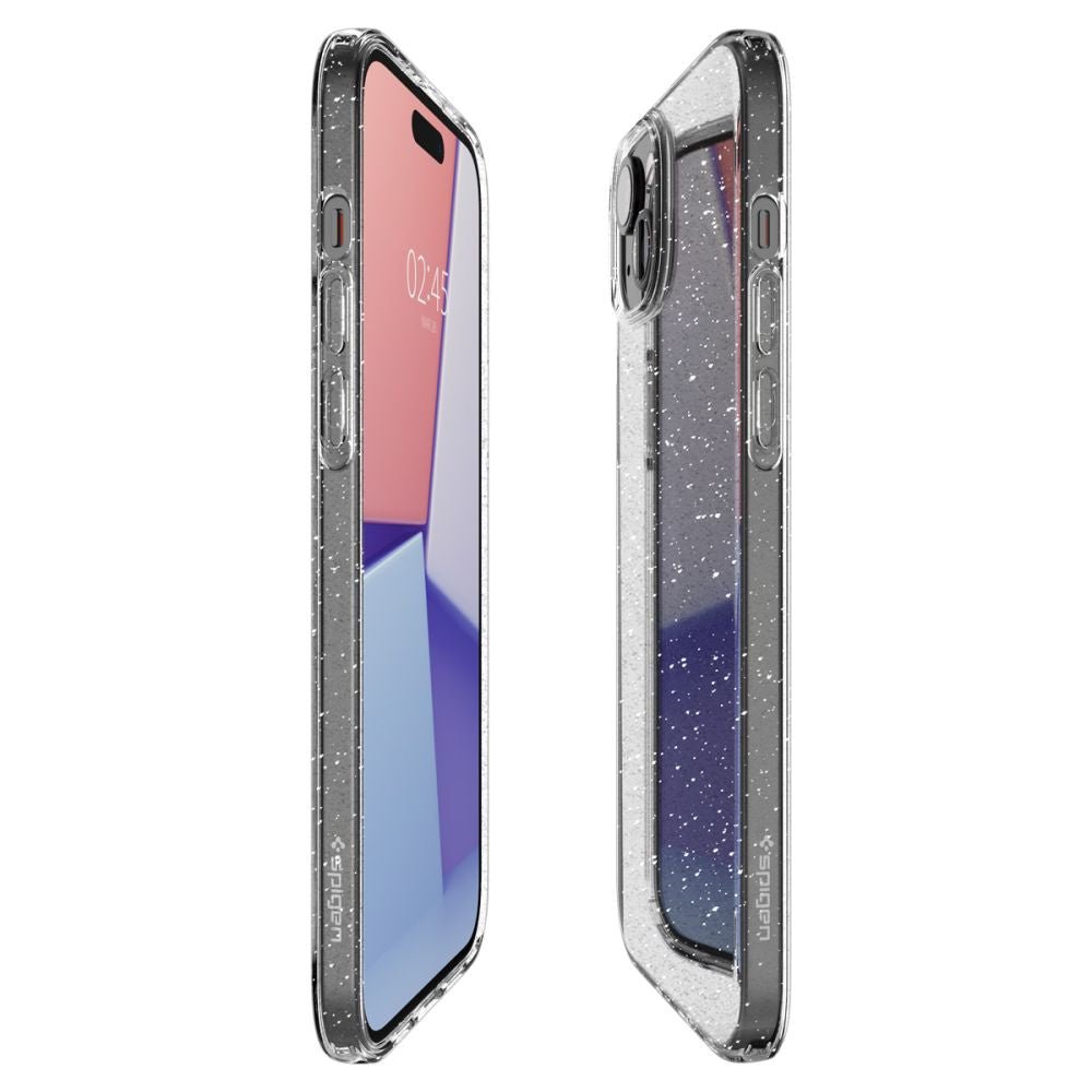 Spigen iPhone 15 Plus Liquid Crystal Θήκη Σιλικόνης - Glitter Crystal