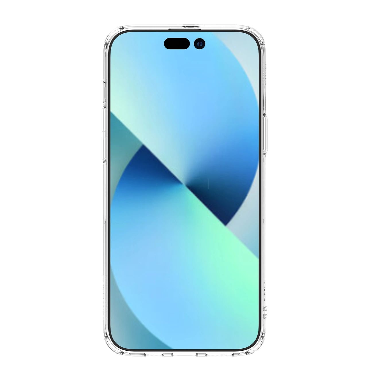 Nillkin iPhone 15 Pro Nature Pro - Σκληρή Θήκη με Πλαίσιο Σιλικόνης - Διάφανη