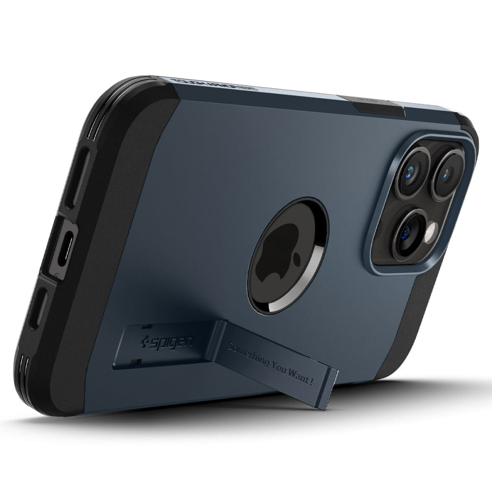 Spigen iPhone 15 Pro Max Tough Armor Mag Σκληρή Θήκη με MagSafe - Metal Slate