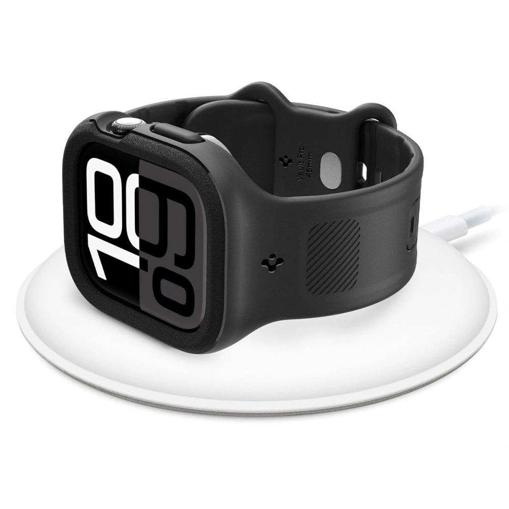 Spigen Λουράκι Apple Watch 10/11 - 46mm με Θήκη Προστασίας - Vault Pro - Matte Black