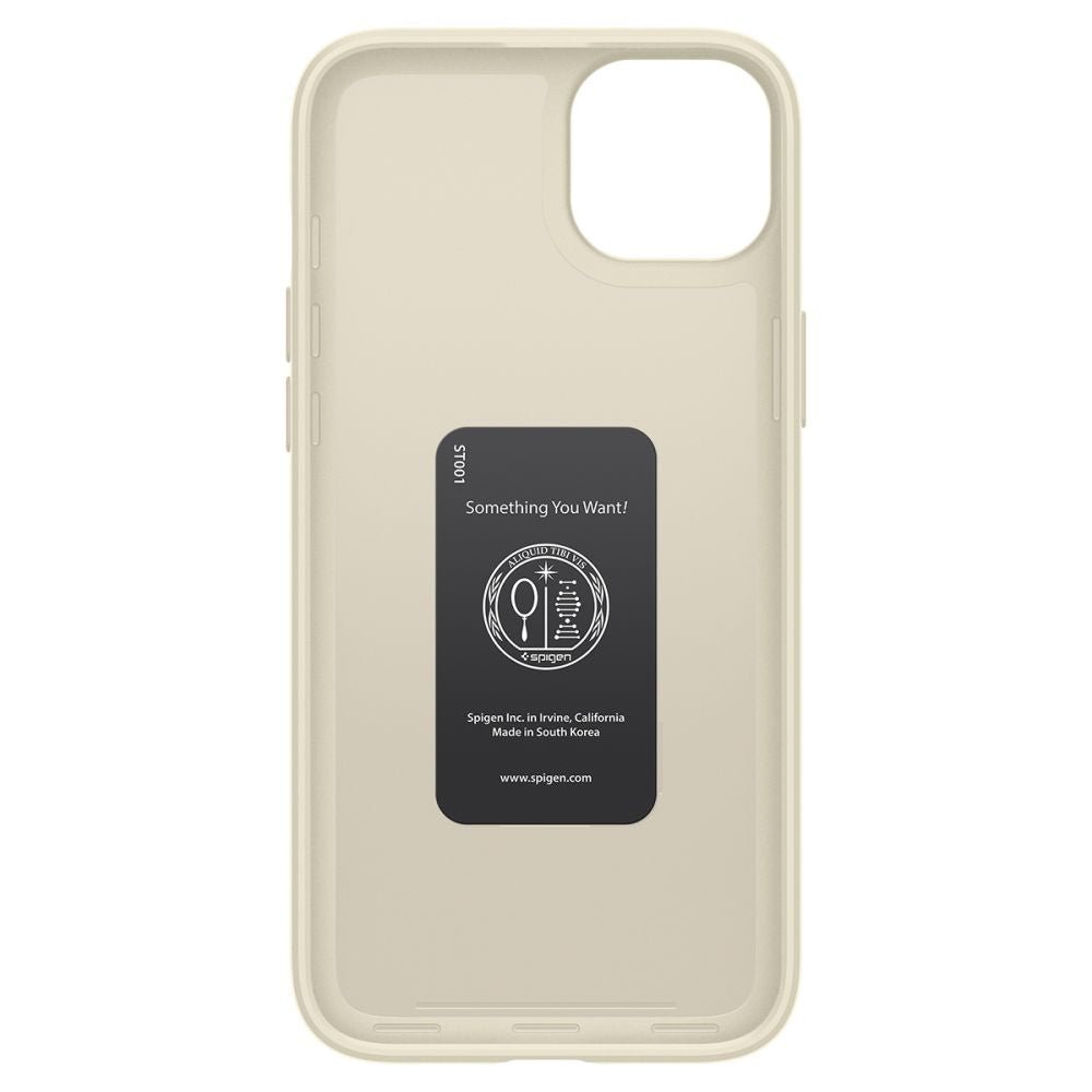 Spigen iPhone 15 Thin Fit Σκληρή Θήκη - Mute Beige