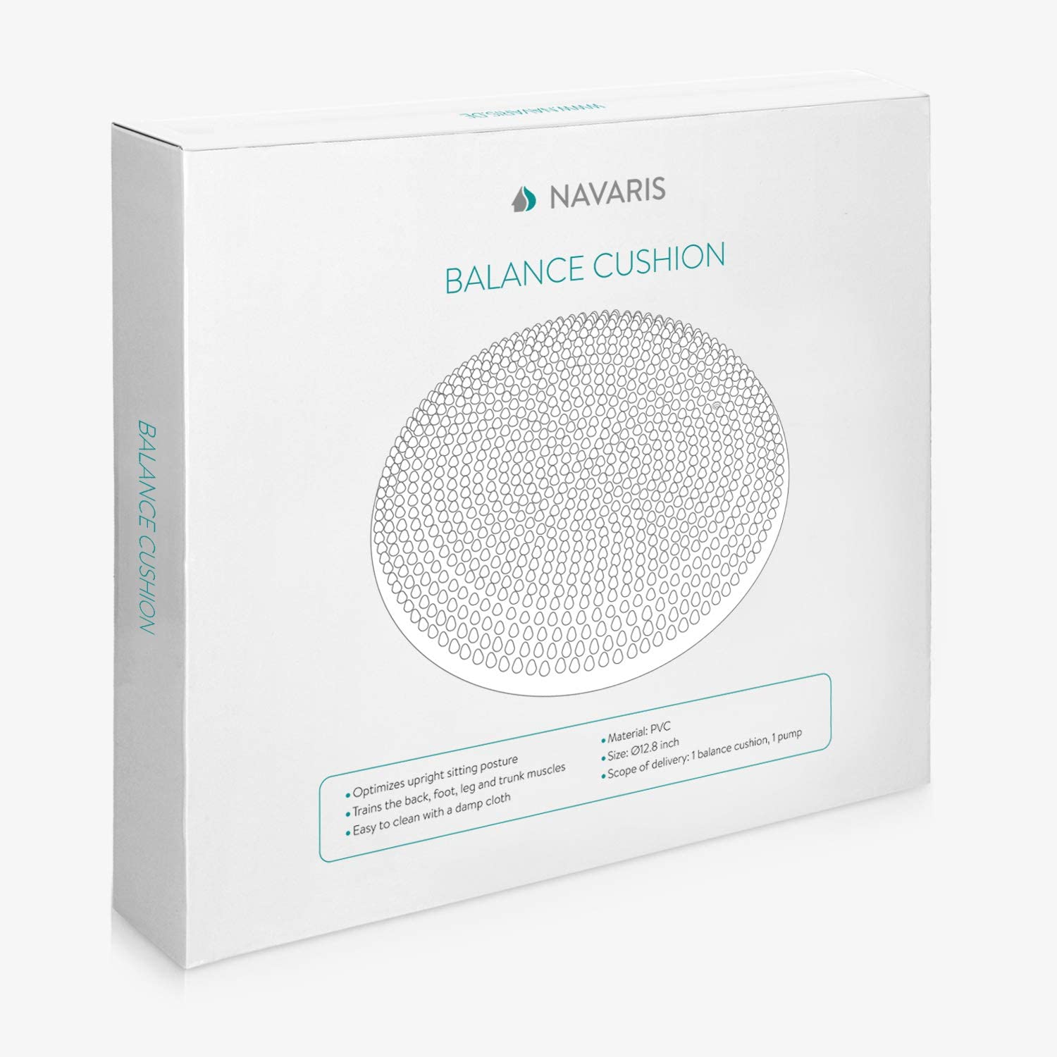 Navaris Μαξιλάρι Στάσης Σώματος / Σανίδα Ισορροπίας - 33cm - Blue - 49286.04