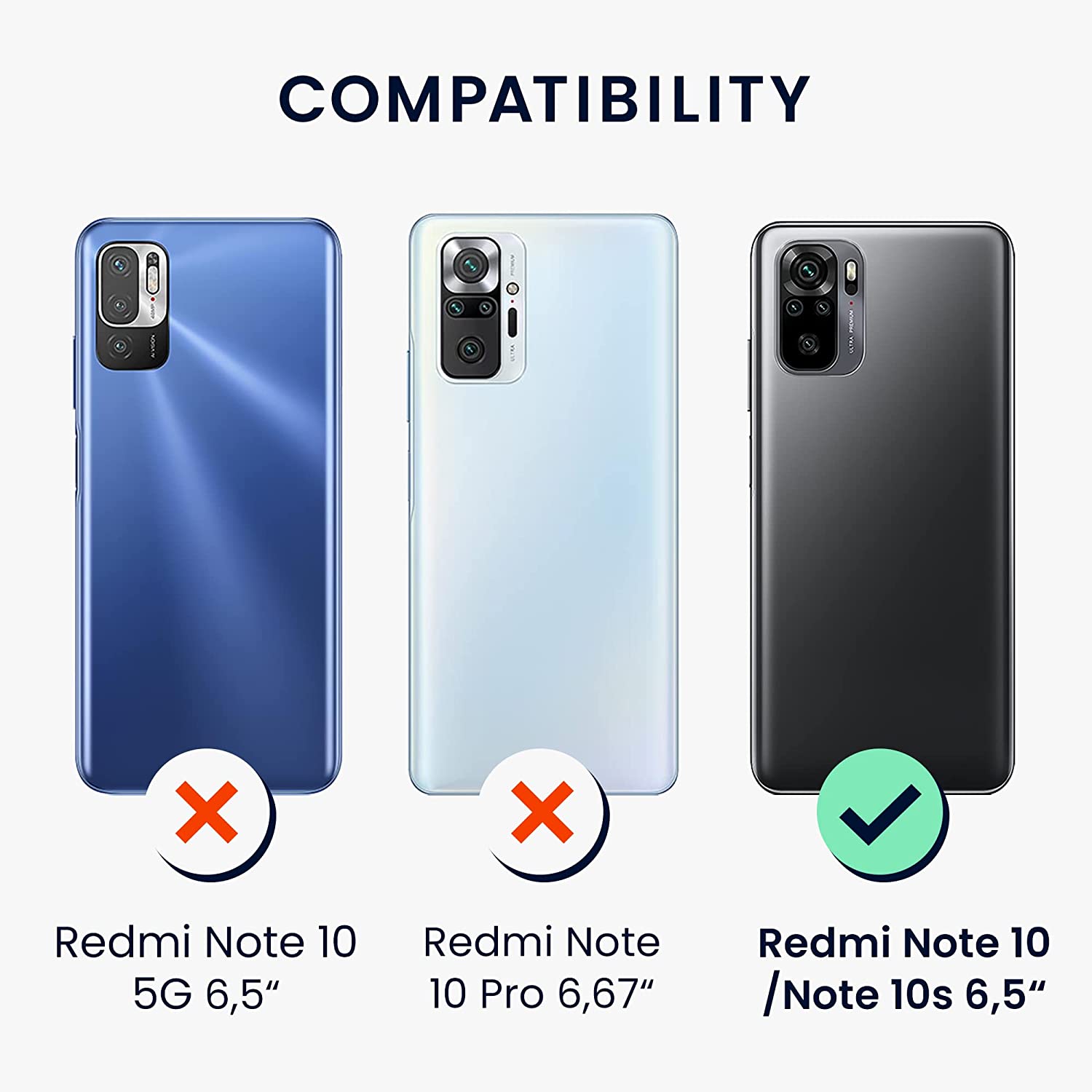 KW Xiaomi Redmi Note 10 / Note 10s / Poco M5s Θήκη Σιλικόνης TPU με Υποδοχή για Κάρτα - Black Matte - 56956.47