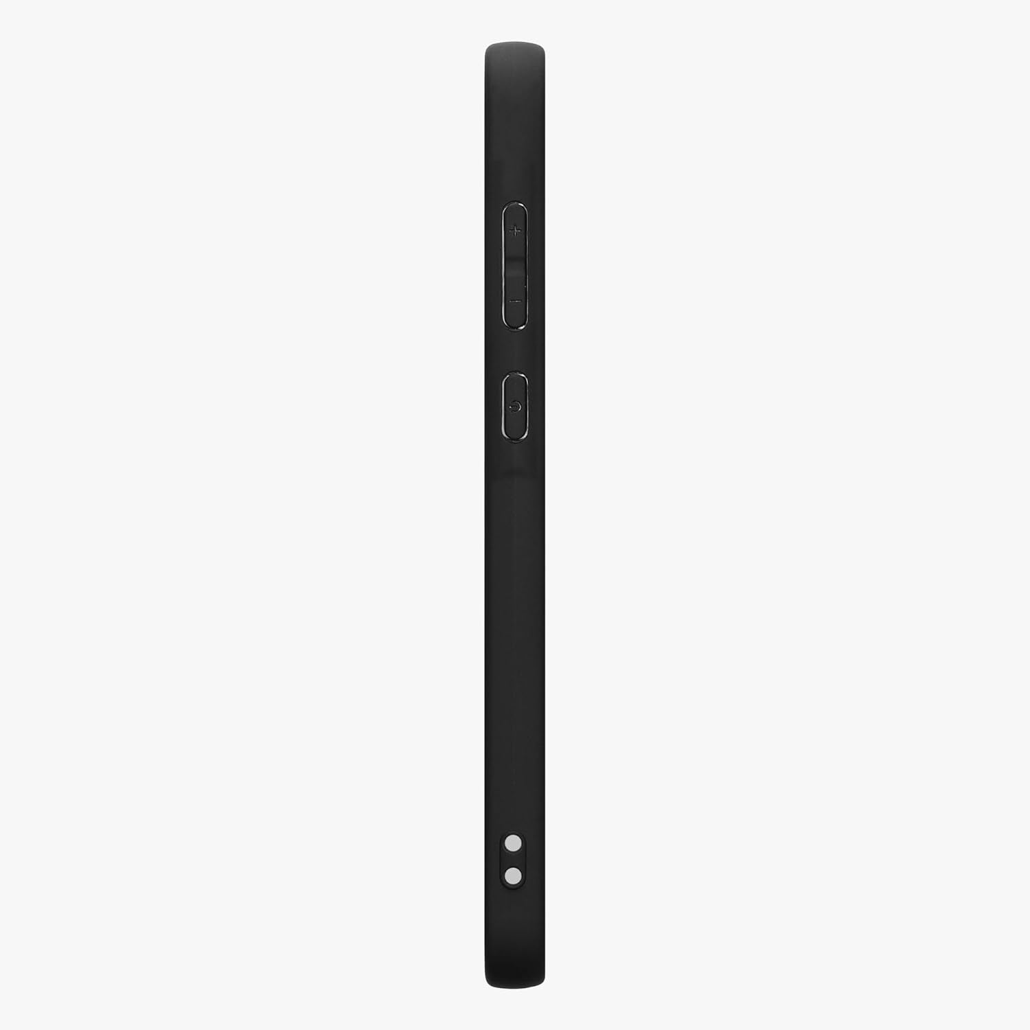 KW Samsung Galaxy A35 5G Λεπτή Θήκη Σιλικόνης TPU - Design Don't Touch My Phone - Black / White