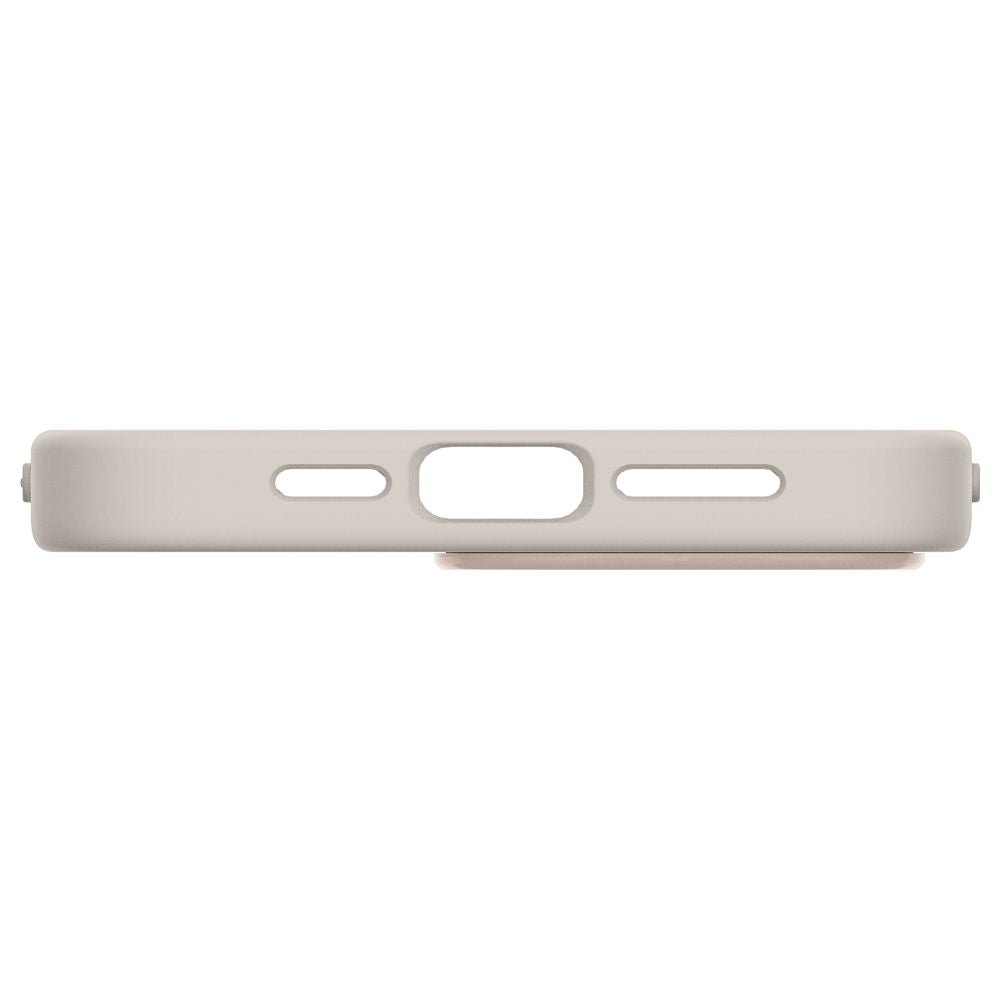 Spigen Cyrill iPhone 15 Pro Max Kajuk Mag Θήκη με Επένδυση Συνθετικού Δέρματος και MagSafe - Cream
