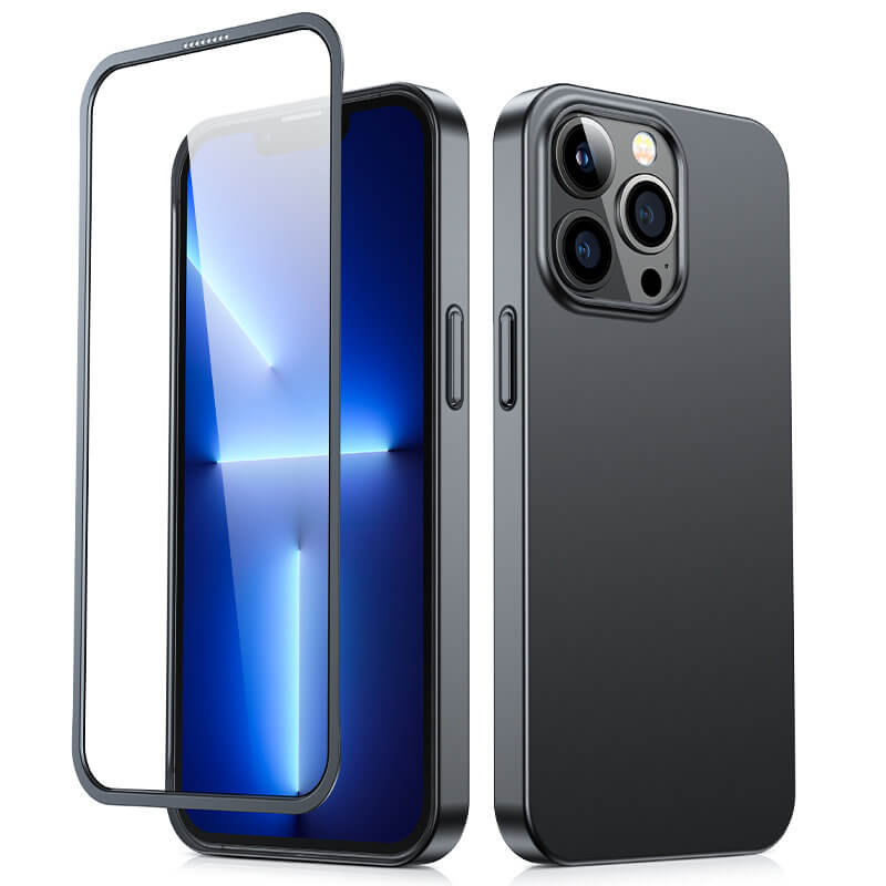 Joyroom iPhone 13 Pro Full Case με Προστασία Οθόνης - Black - JR - BP935