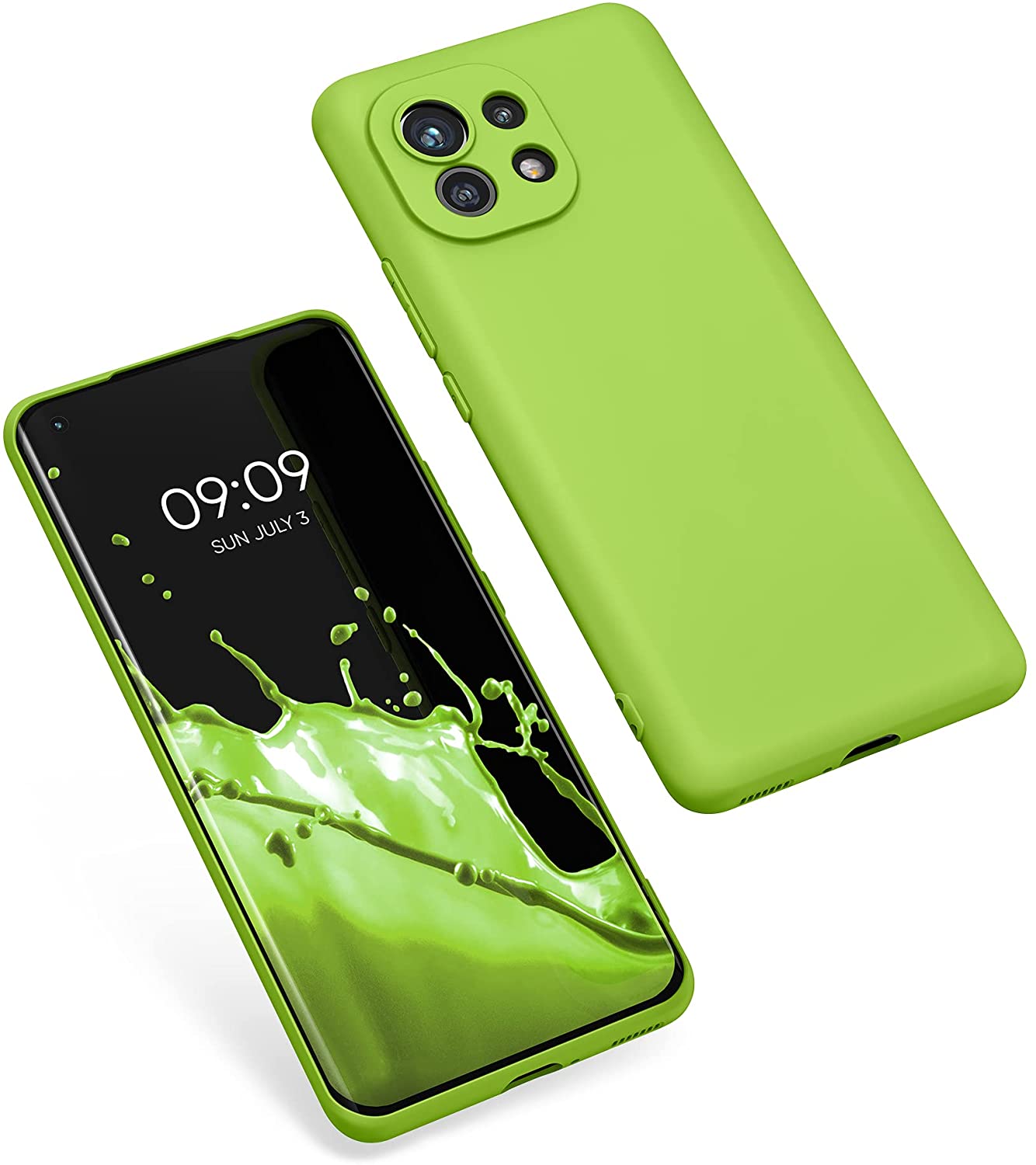 KW Xiaomi Mi 11 Θήκη Σιλικόνης TPU - Green Pepper - 54188.220