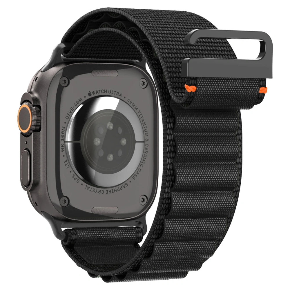 Spigen Λουράκι Apple Watch 8/9/10/11 - SE (1/2/3) - Ultra (1/2/3) – 44/45/46/49mm - WBF1 - Black