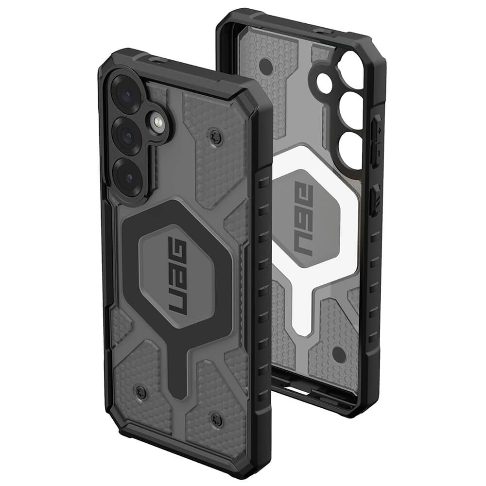 UAG Samsung Galaxy S25 Plus Pathfinder Clear MagSafe Σκληρή Θήκη με MagSafe - Ash