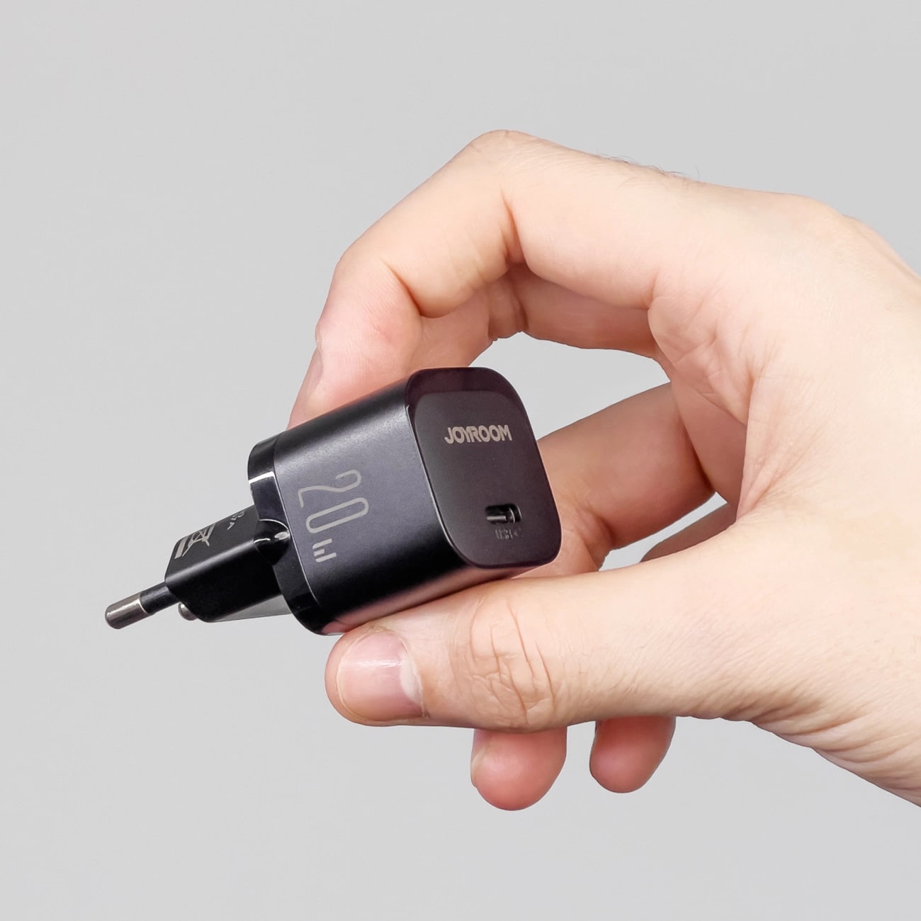 Joyroom Mini PD 20W Οικιακός Φορτιστής Γρήγορης Φόρτισης με Θύρα Type - C - Black - JR - TCF02