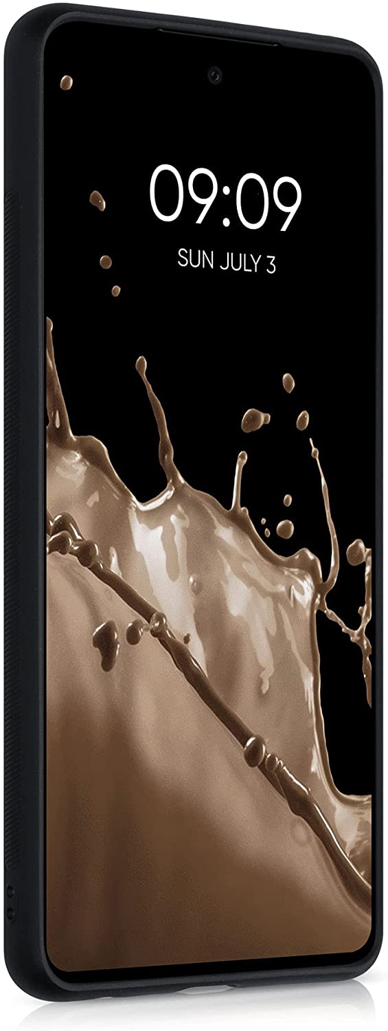 KW Samsung Galaxy A52 / A52 5G / A52s 5G Θήκη από Φυσικό Ξύλο - Design Vintage Compass - Dark Brown - 54354.02