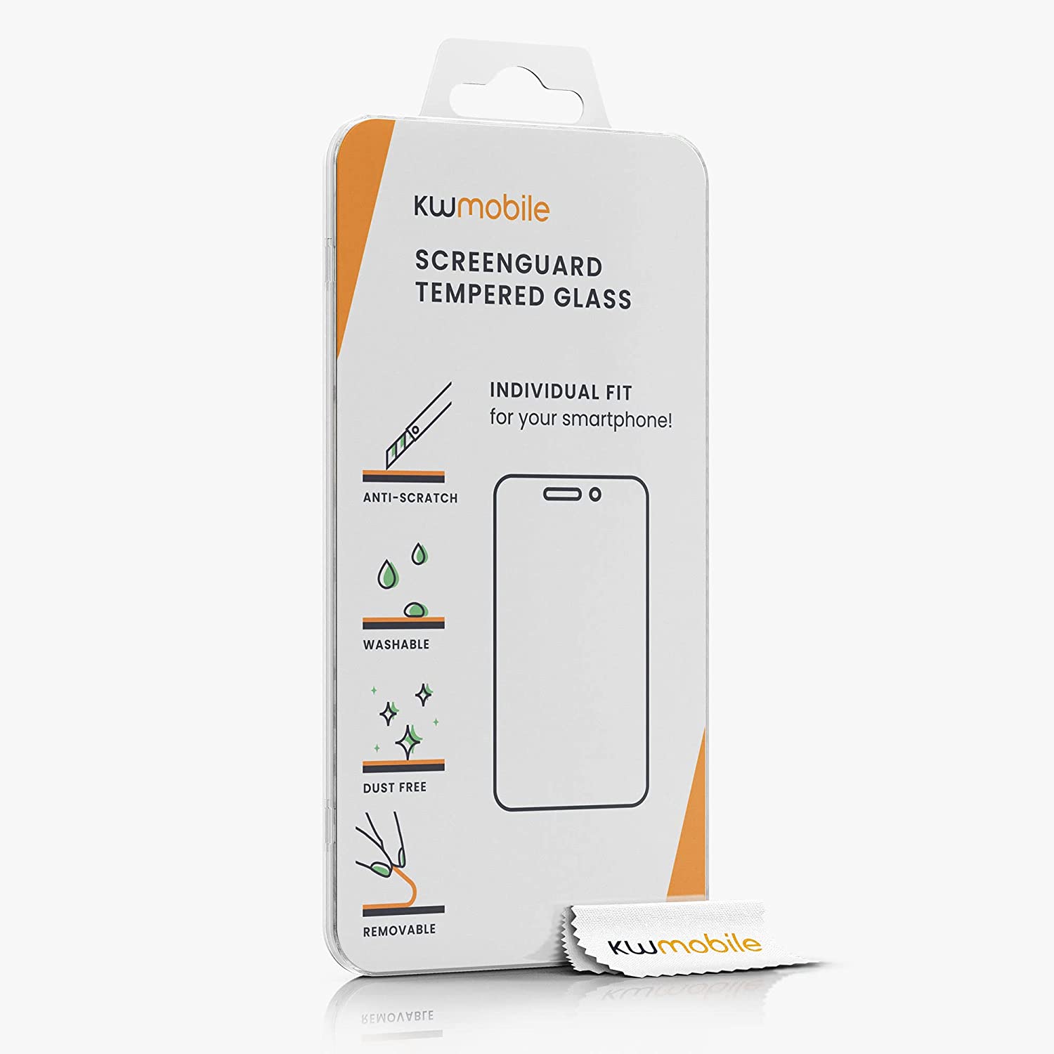 KW Samsung Galaxy S22 Plus - Τρεις Μεμβράνες Προστασίας Οθόνης - Διάφανες - 56760.1