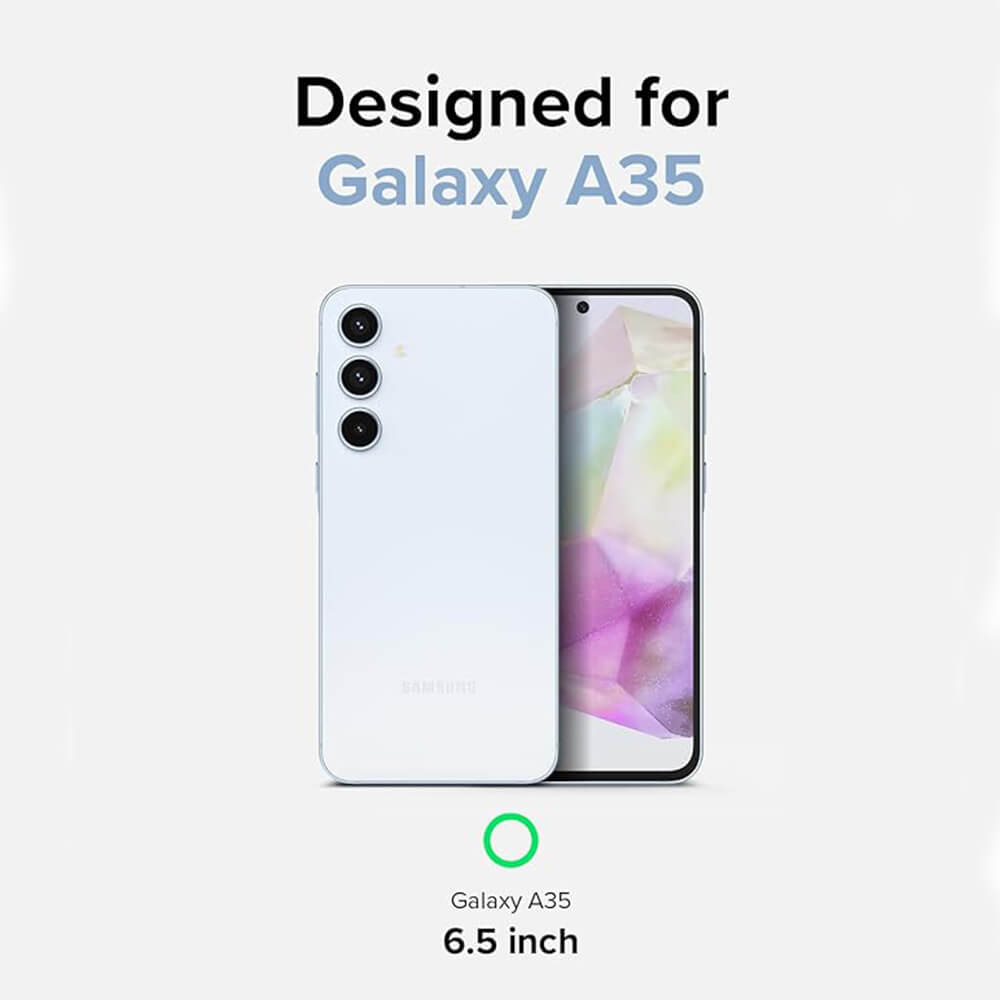 Ringke Samsung Galaxy A35 5G - Fusion - Σκληρή Θήκη με Πλαίσιο Σιλικόνης - Matte Clear