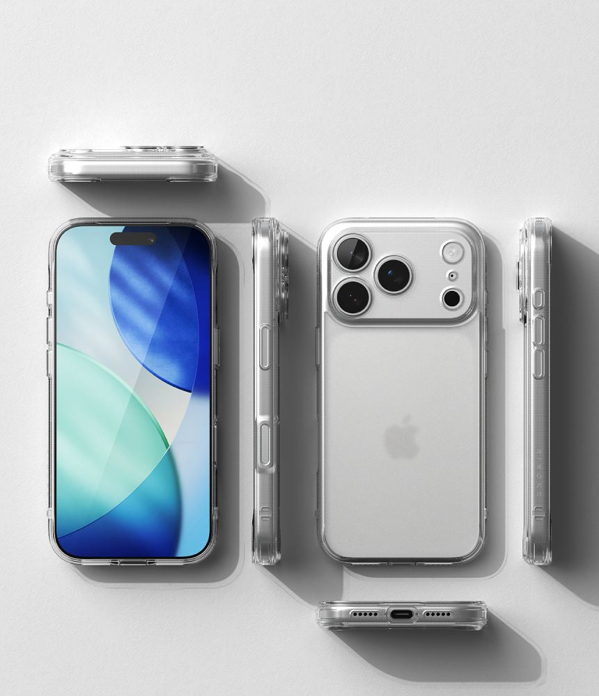 Ringke iPhone 18 Pro Max / iPhone 17 Pro Max - Σκληρή Θήκη με Πλαίσιο Σιλικόνης - Fusion - Matte Clear
