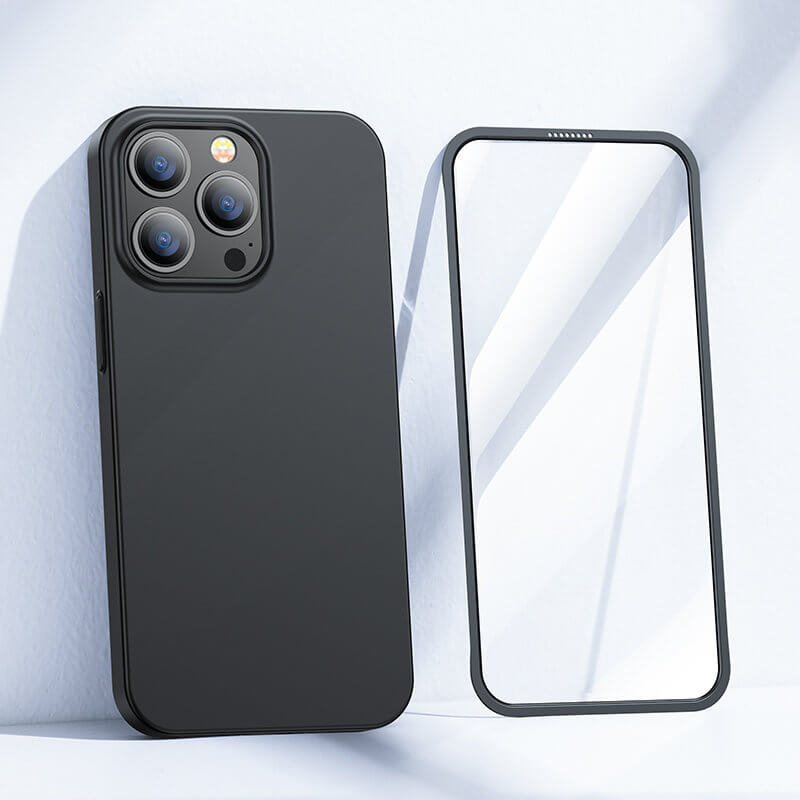 Joyroom iPhone 13 Pro Full Case με Προστασία Οθόνης - Black - JR - BP935