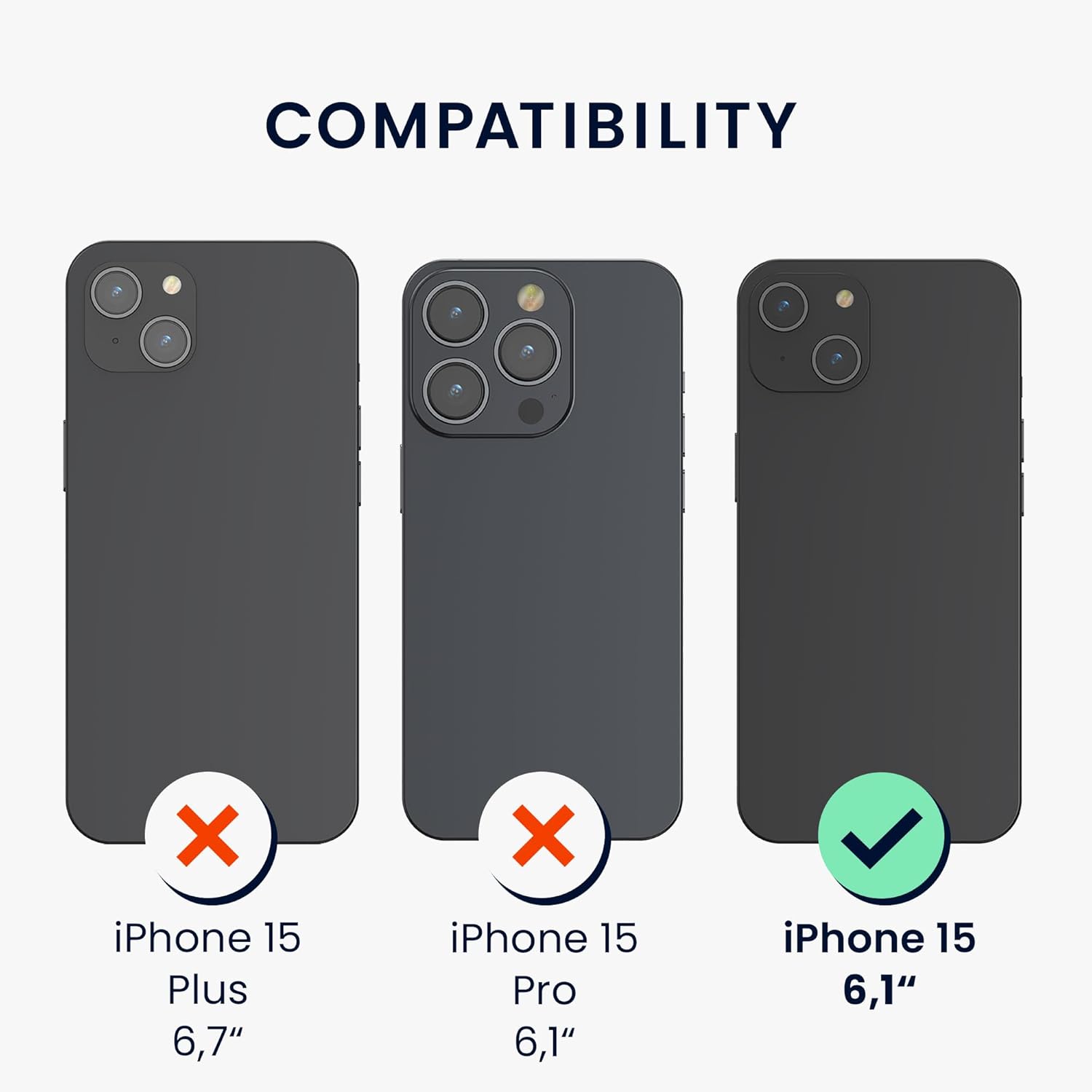 KW iPhone 15 Θήκη Σιλικόνης Rubberized TPU - Pomegranate Red