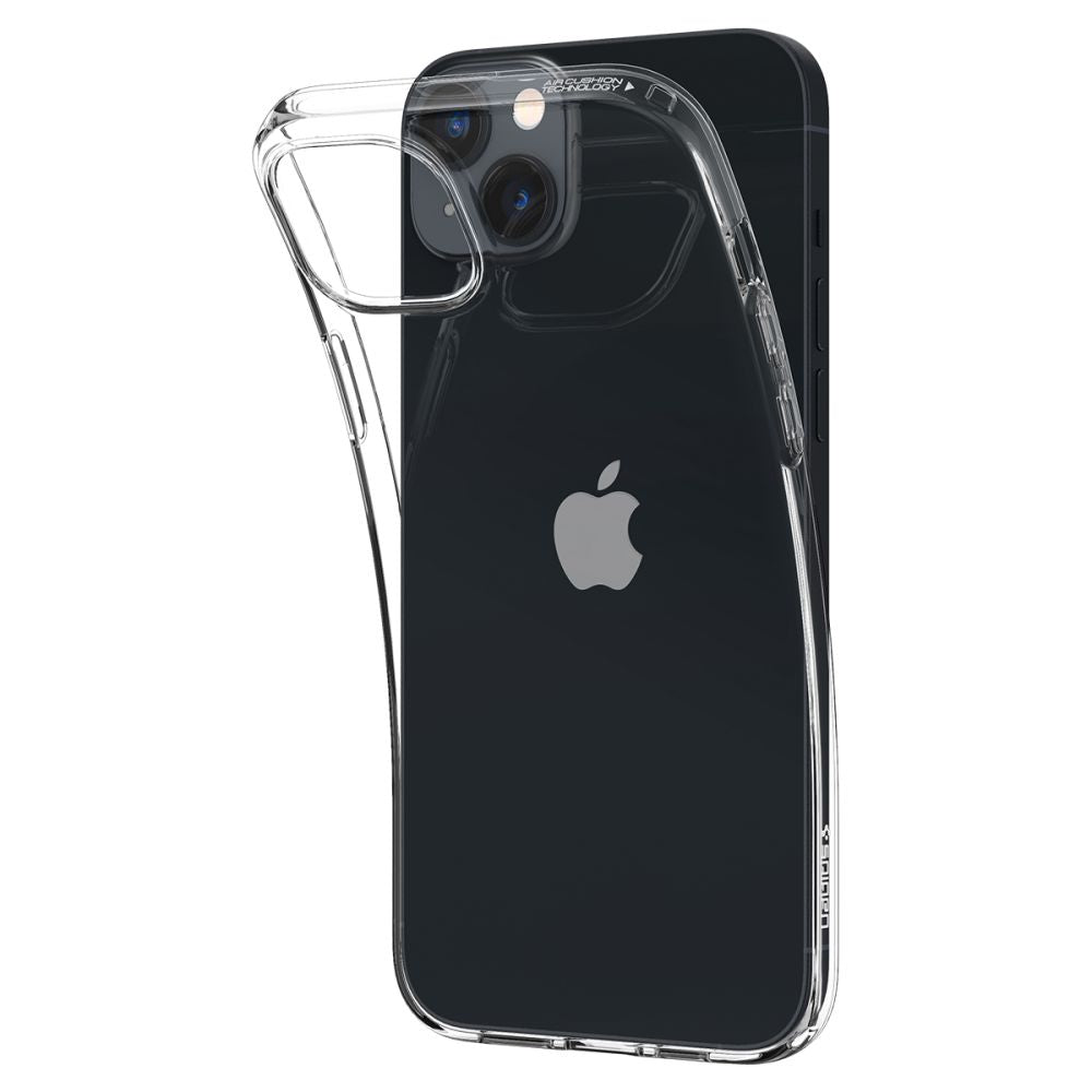 Spigen iPhone 14 Plus / iPhone 15 Plus Liquid Crystal Θήκη Σιλικόνης - Crystal Clear