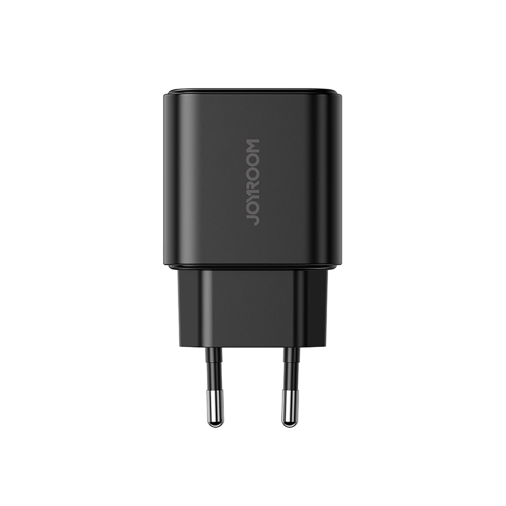Joyroom PD 20W Οικιακός Φορτιστής Γρήγορης Φόρτισης με Θύρα USB και Θύρα Type - C και Καλώδιο Type - C to Type - C - Black - JR - TCF05
