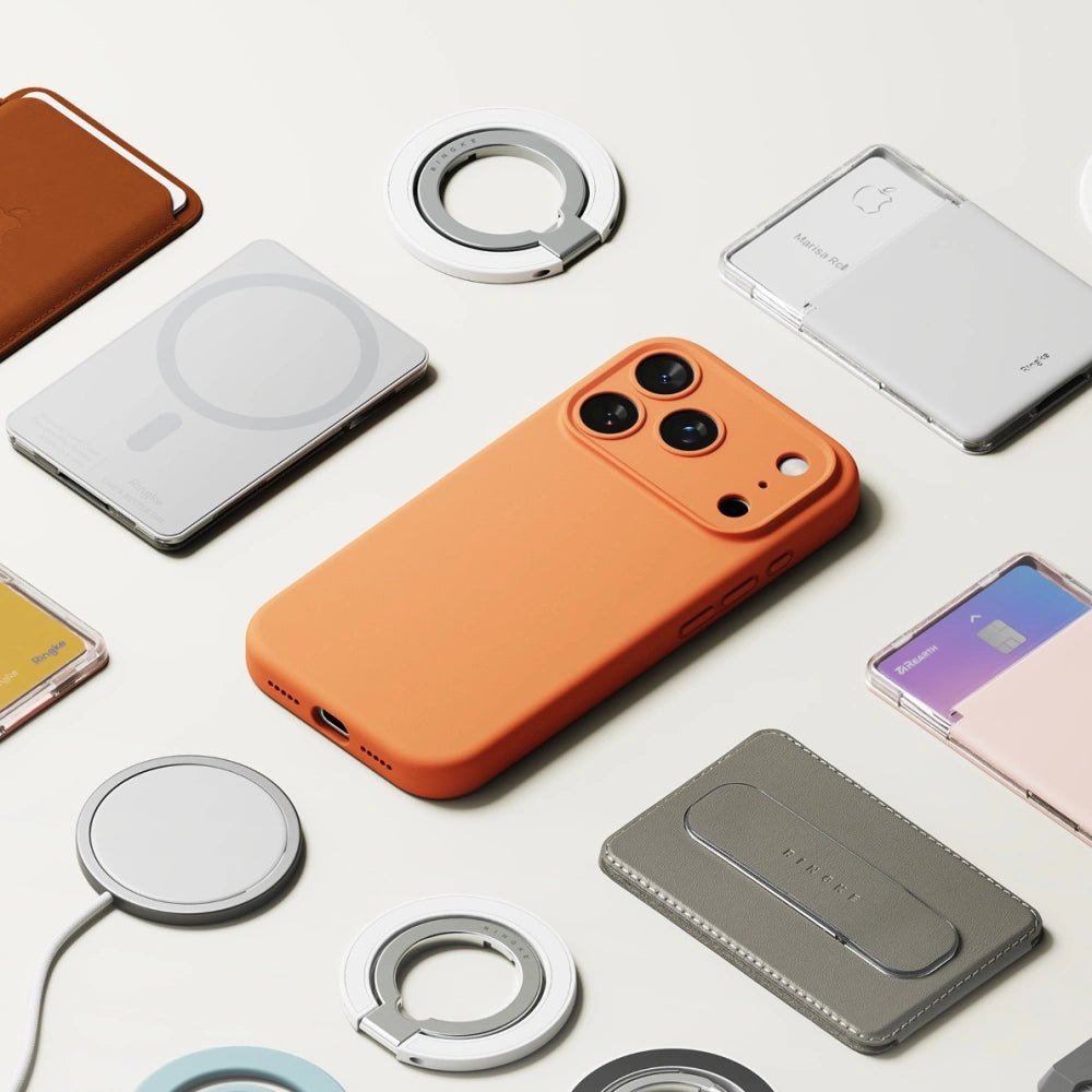 Ringke iPhone 17 Pro - Silicone Magnetic MagSafe - Θήκη Σιλικόνης με MagSafe - Tangerine