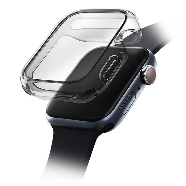 Uniq Θήκη Apple Watch 7 / 8 / 9 - 41 mm Garde Hybrid 360 - Smoked Grey