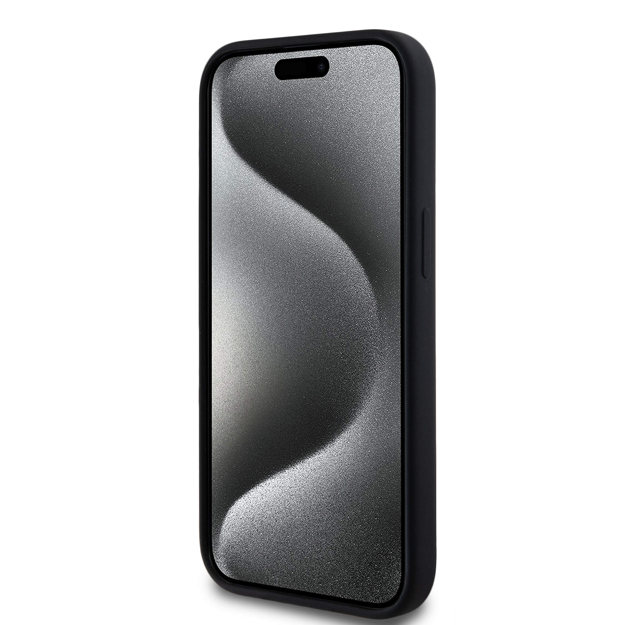 Karl Lagerfeld iPhone 13 / 14 / 15 - Silicone Karl and Choupette - Θήκη Σιλικόνης με MagSafe - Black - KLHMP15SSKCHPPLK