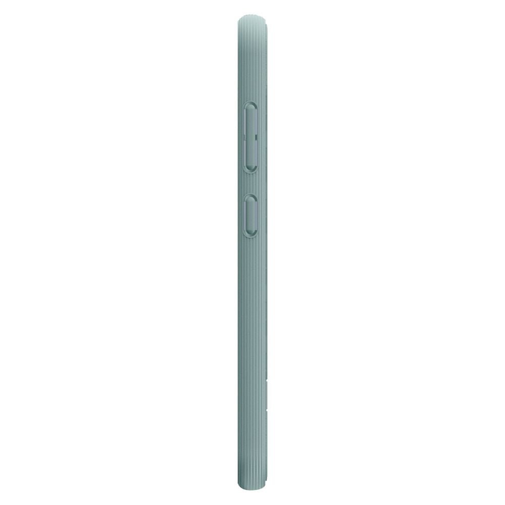 Spigen Samsung Galaxy S25 Plus - Parallax Mag Θήκη Σιλικόνης με Σκληρό Πλαίσιο και MagSafe - Sage Green